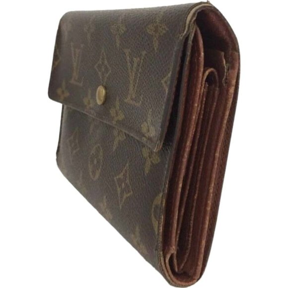191136X Louis Vuitton Wallet Porte Tresor Etui Papiers Brown Monogram - Picture 3 of 9